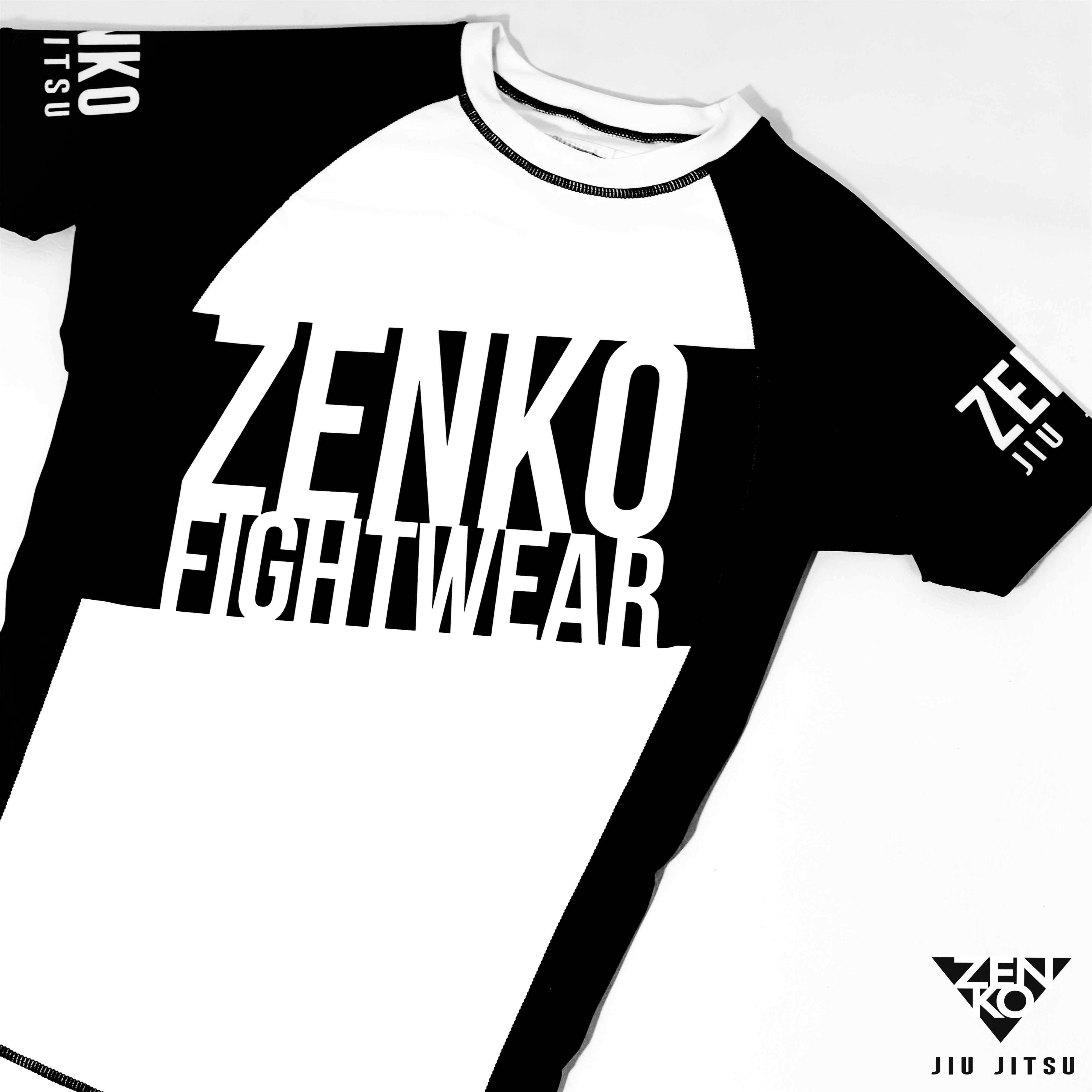 Zenko Fightwear Polarity Rashguard Front