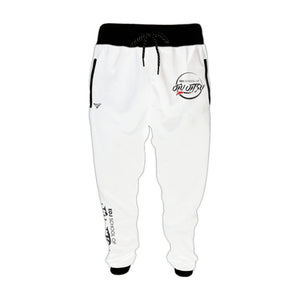 EDJ School of Jiu Jitsu Joggers (White)