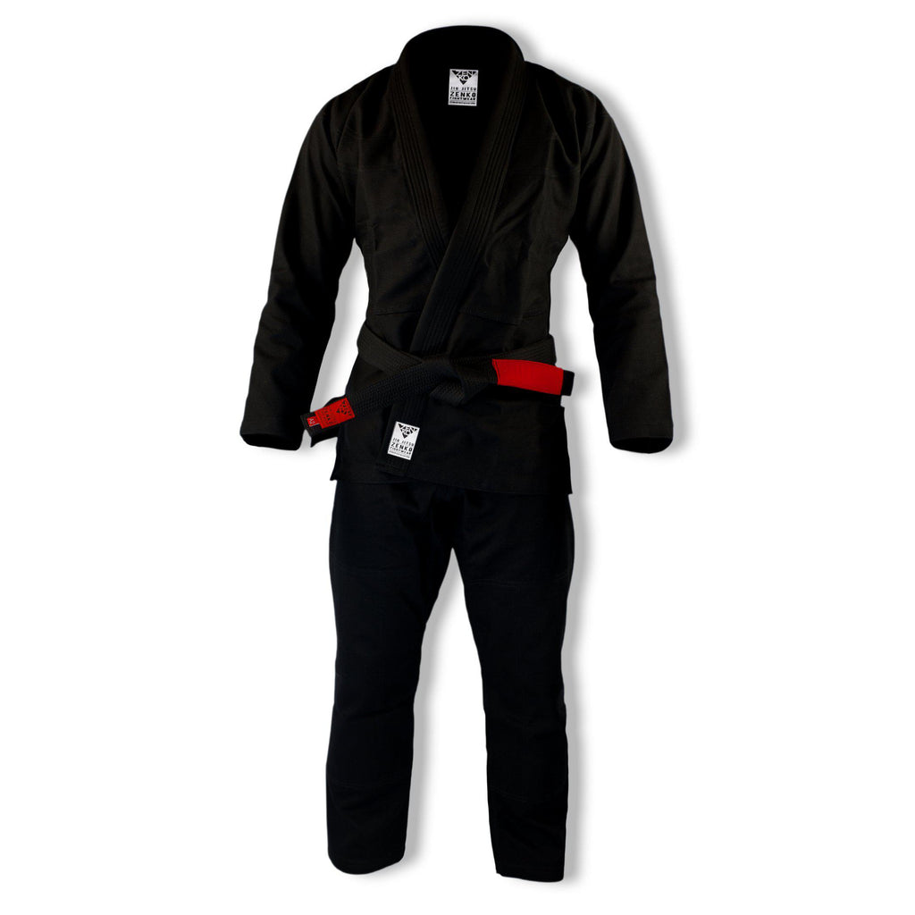 Featherweight Kimono BJJ Gi (Black) Zenko Fightwear