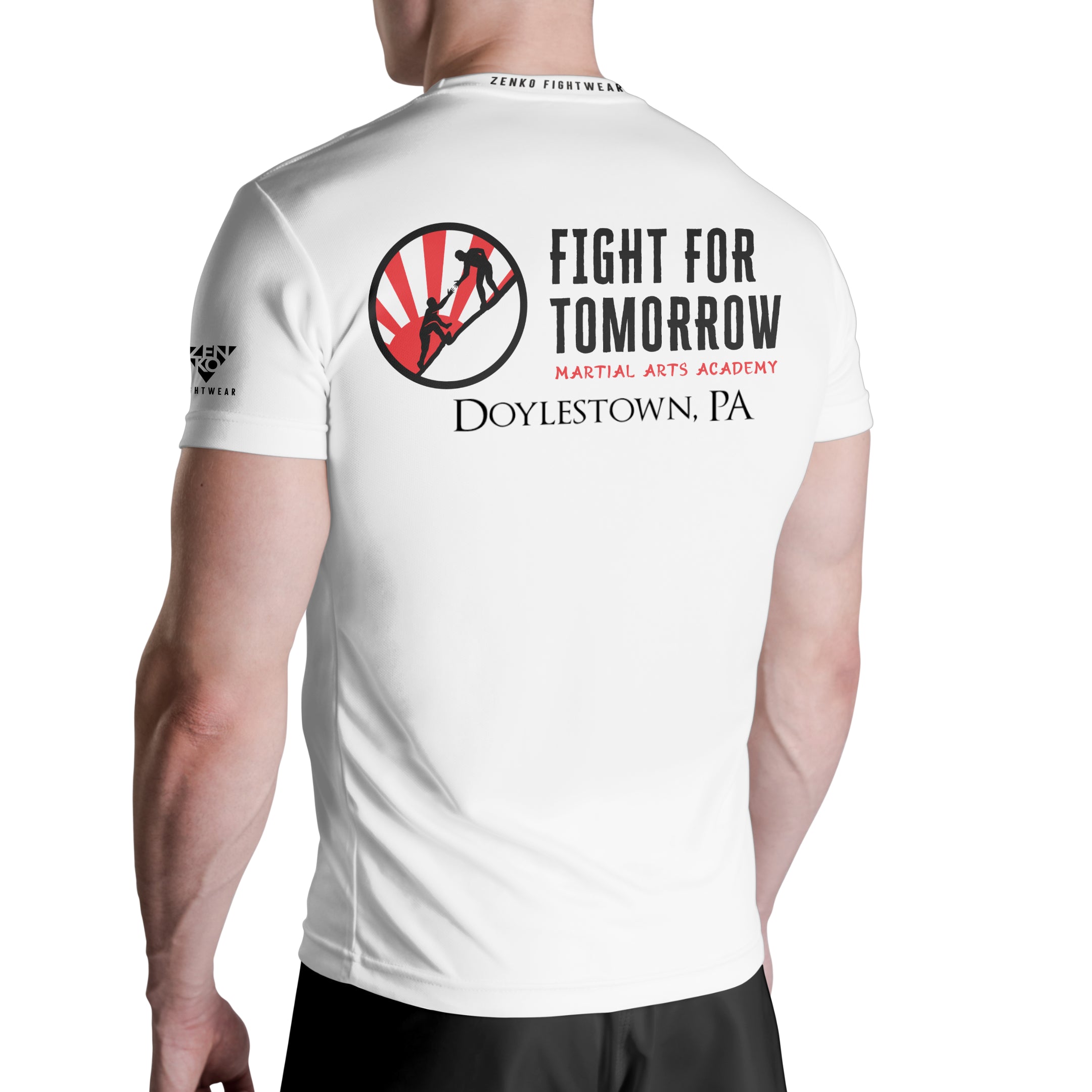 Fight For Tomorrow Life Is Hard Jersey Tee - Zenko Fightwear