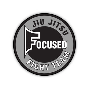 Focused Fight Team Round Gi Patch - Zenko Fightwear