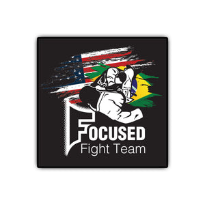 Focused Fight Team Gi Patch (Black) Zenko Fightwear