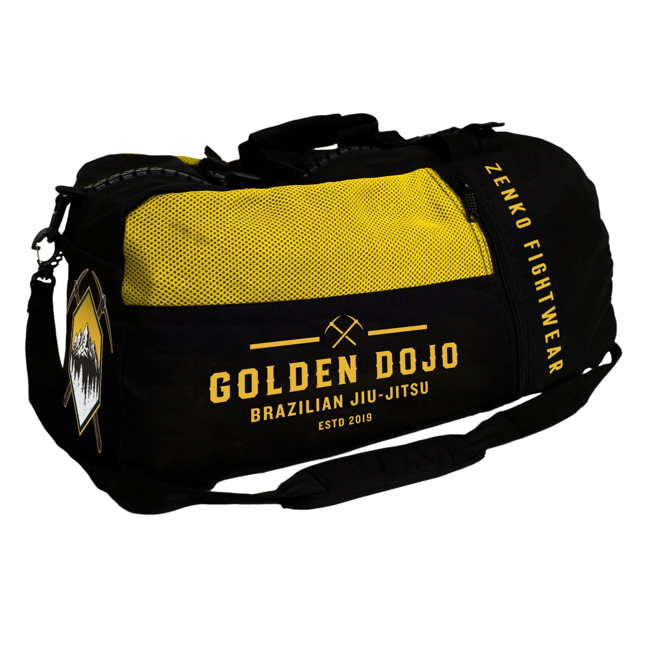 Golden Dojo Gear Bag – ZENKO FIGHTWEAR™