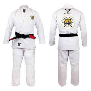 Golden Dojo BJJ Gi (White) Zenko Fightwear