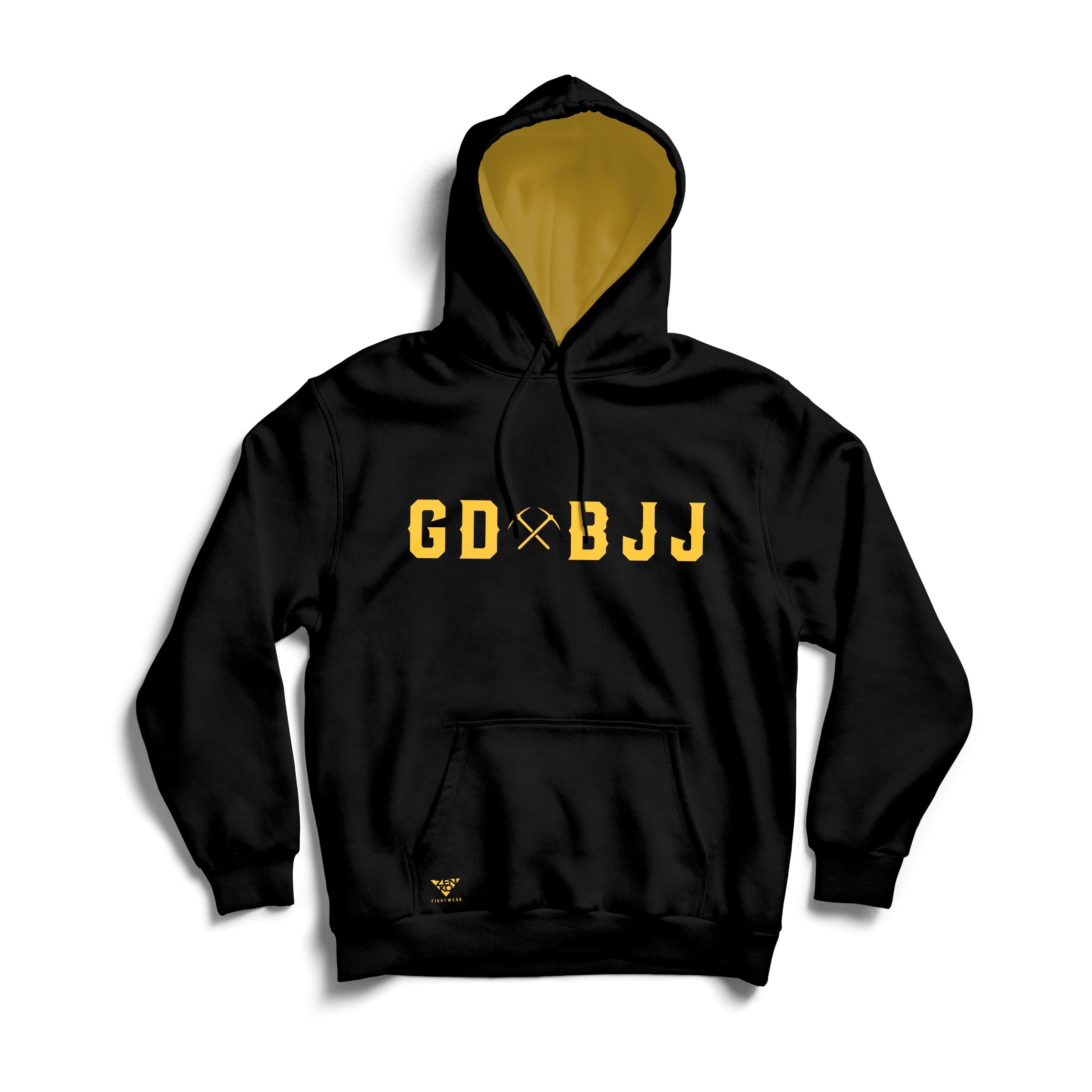 Golden Dojo BJJ Hoodie (Black) Zenko Fightwear
