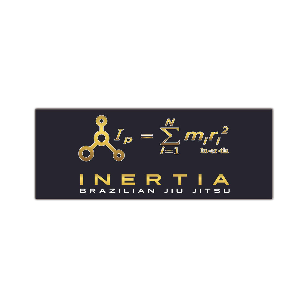 Inertia Formula Gi Patch (Gold) Zenko Fightwear