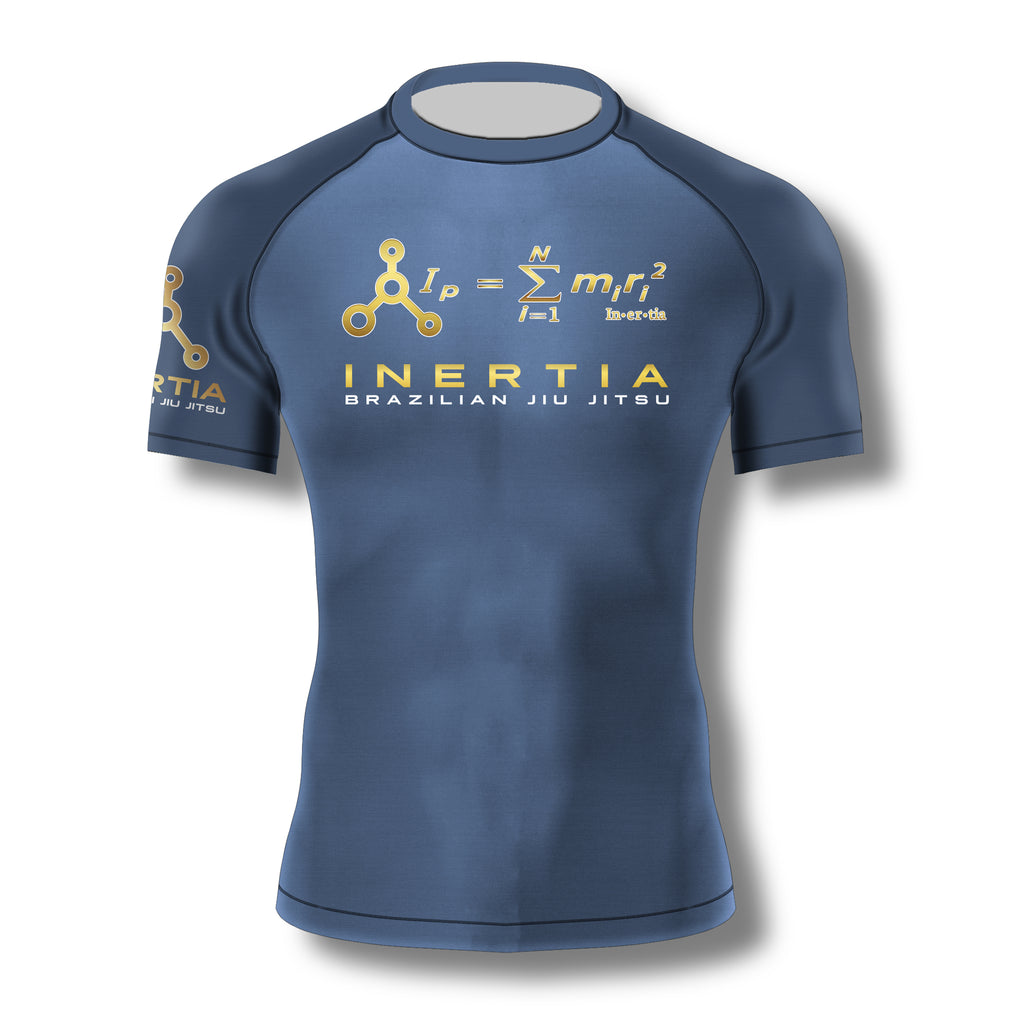 Inertia Formula Short Sleeve Rashguard (Slate) Zenko Fightwear