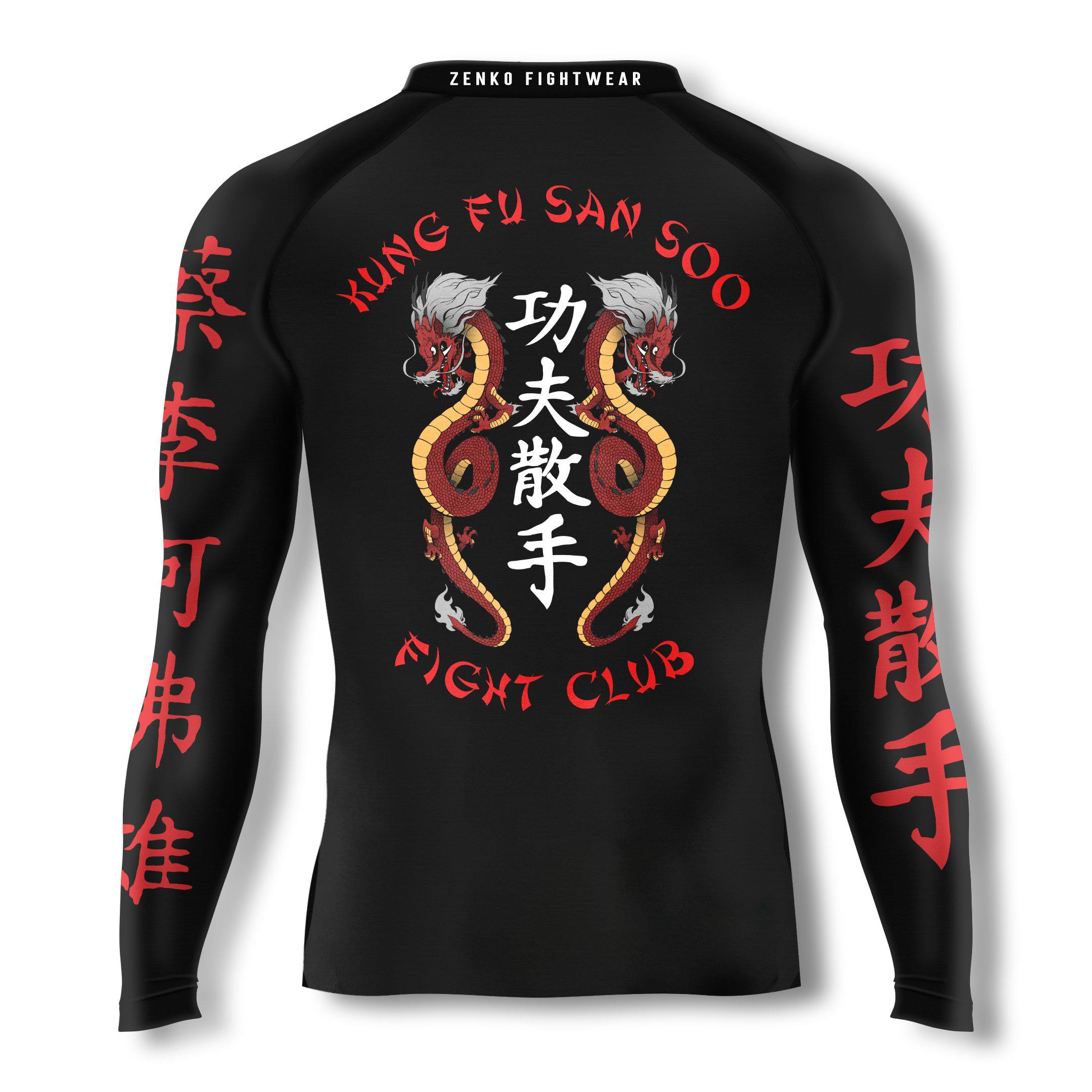 Master Rhonda's Kung Fu San Soo Rashguard - Zenko Fightwear