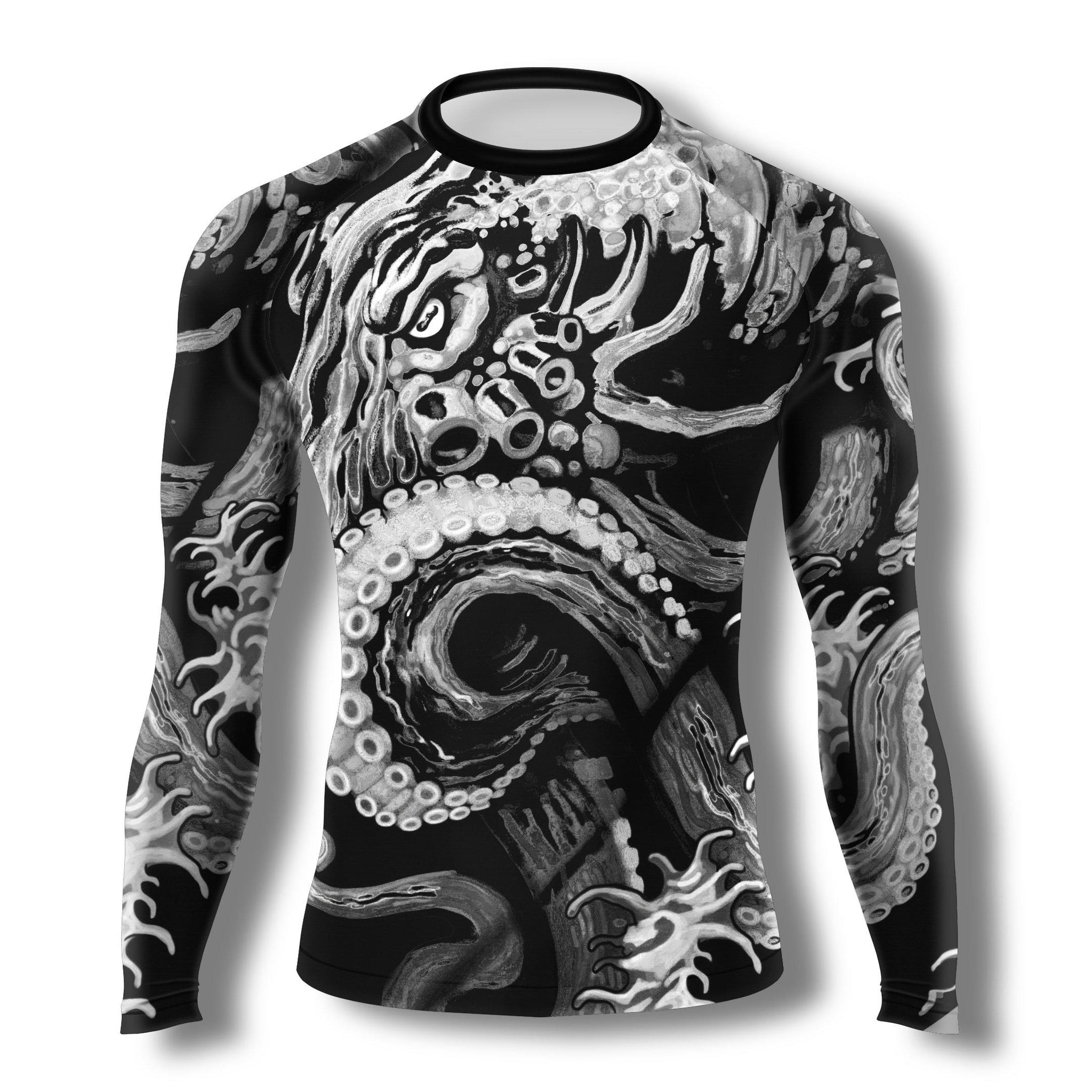 MonochromeOctopusLSRashguard-