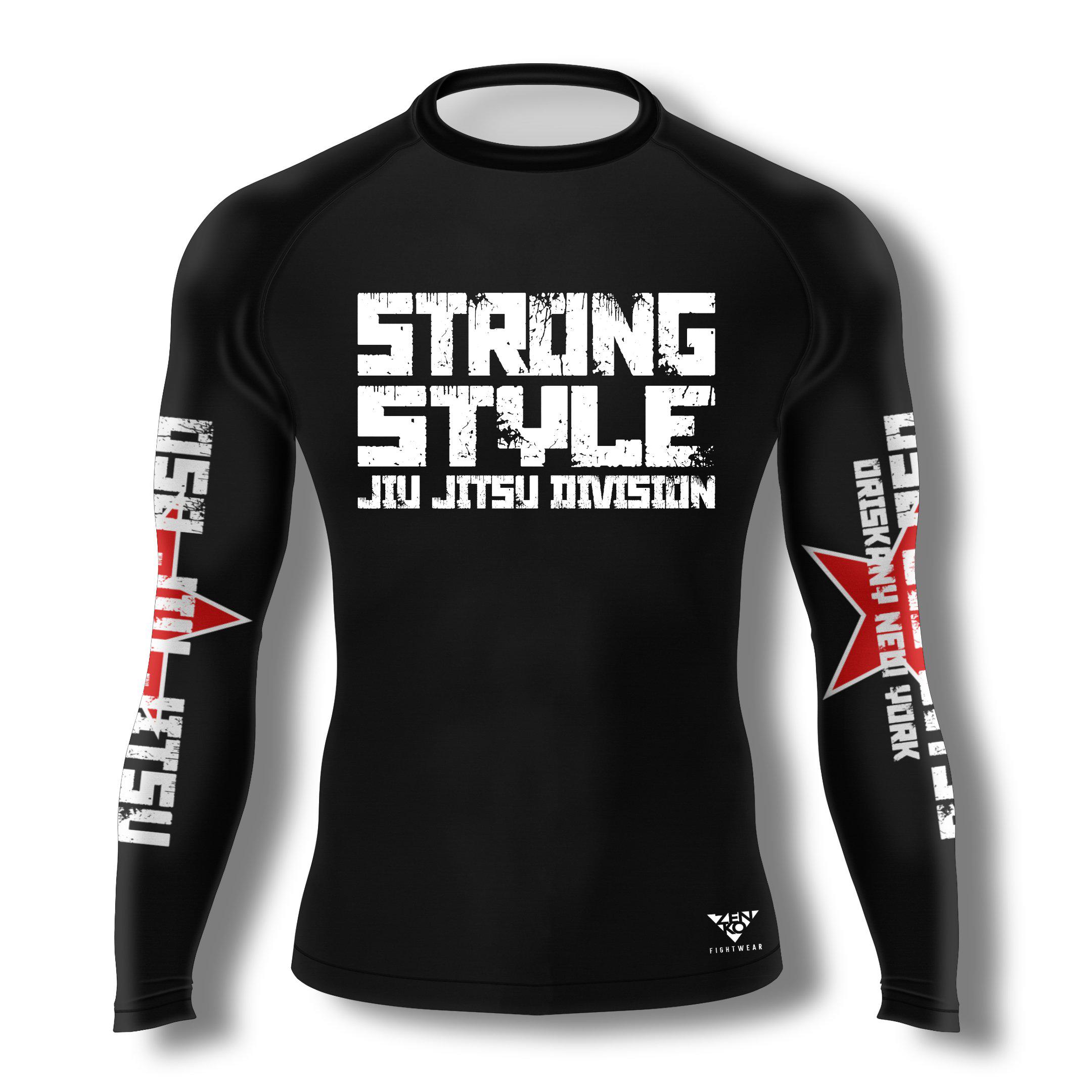 OSO Strong Style Jiu Jitsu Division Rashguard - Zenko Fightwear