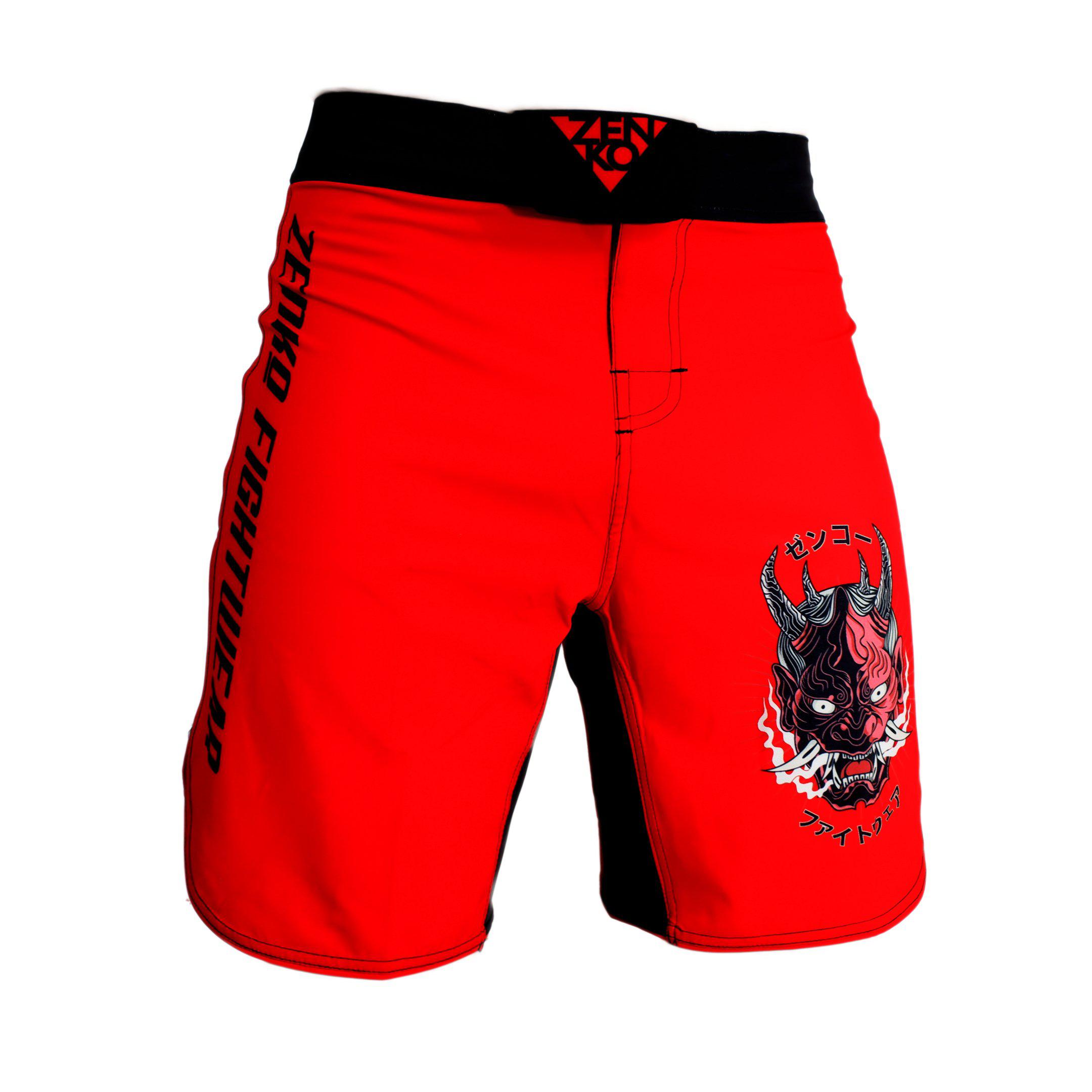 Oni Demon Grappling Shorts - Zenko Fightwear