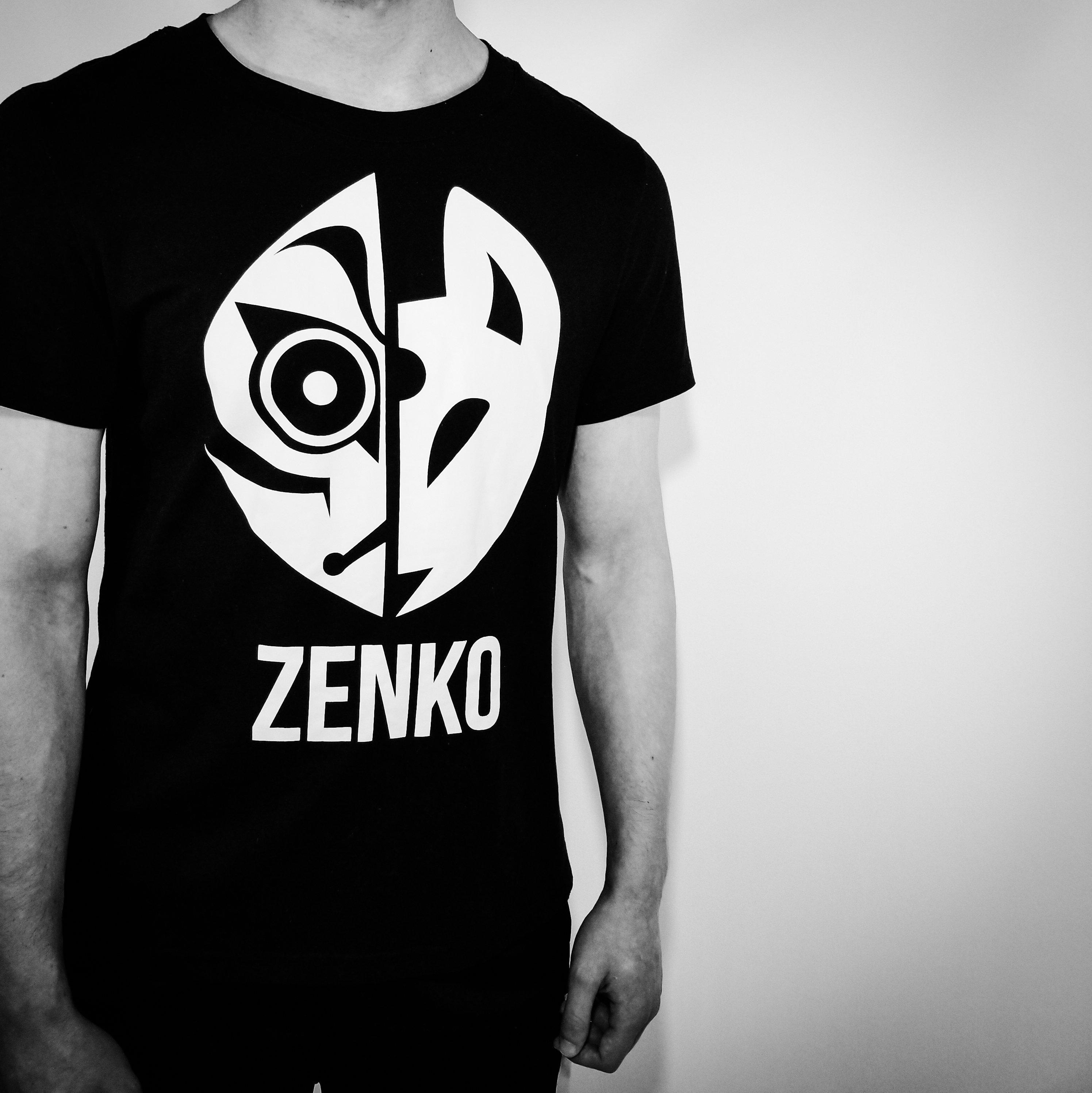 Zenko Fightwear Logo Tee Black Short Sleeve T-Shirt