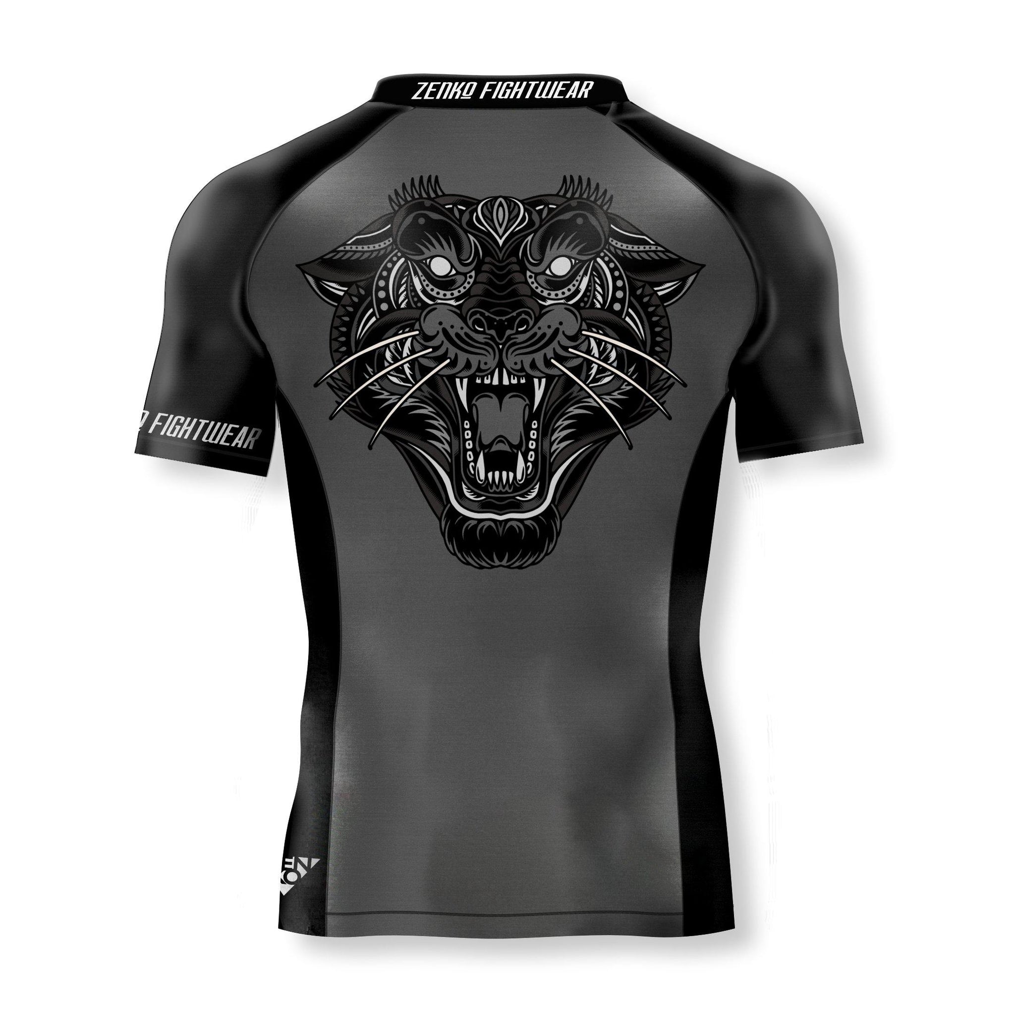 Panther Rashguard - Jiu Jitsu Rashguard – ZENKO FIGHTWEAR™