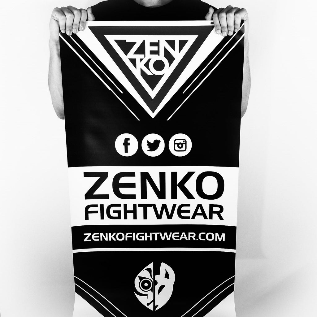 Zenko Fightwear Podium Banner
