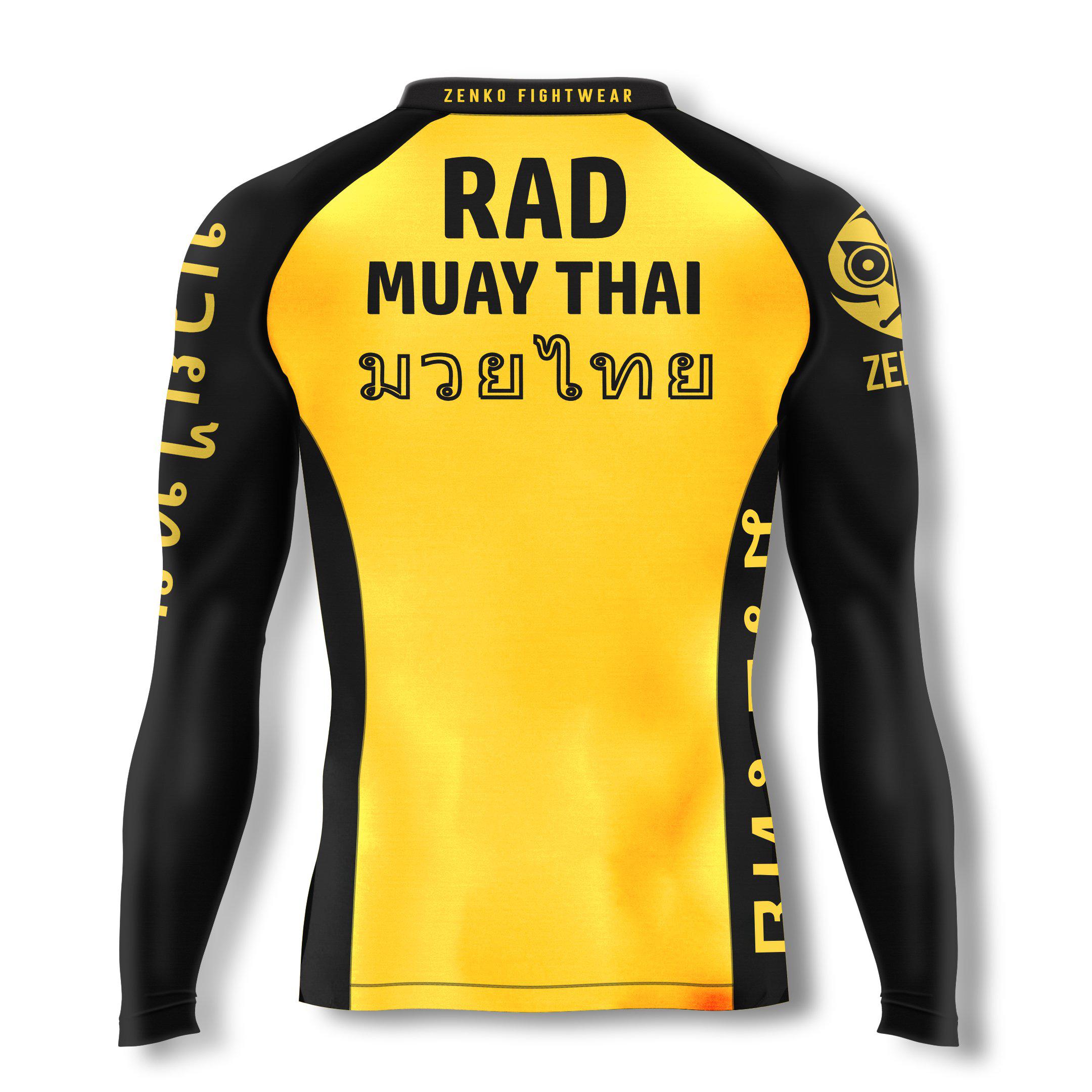 Rad Muay Thai RMT Long Sleeve Rashguard - Zenko Fightwear