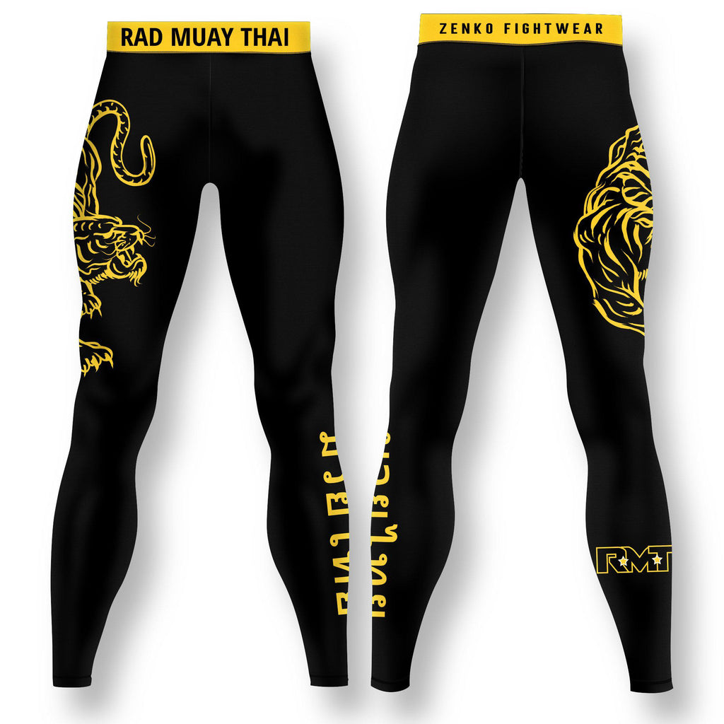 Rad Muay Thai RMT Spats - Zenko Fightwear