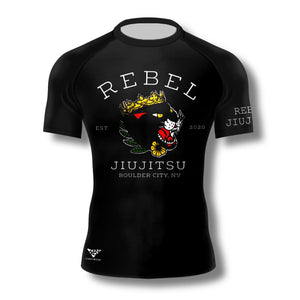 Rebel JiuJitsu Short Sleeve Rashguard V1 - Zenko Fightwear
