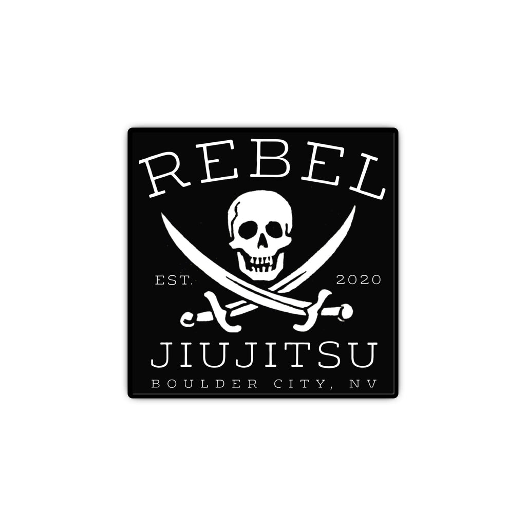 Rebel JiuJitsu Skull Gi Patch - Zenko Fightwear