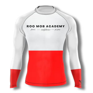 Roo Mob Academy Long Sleeve Rashguard - Zenko Fightwear