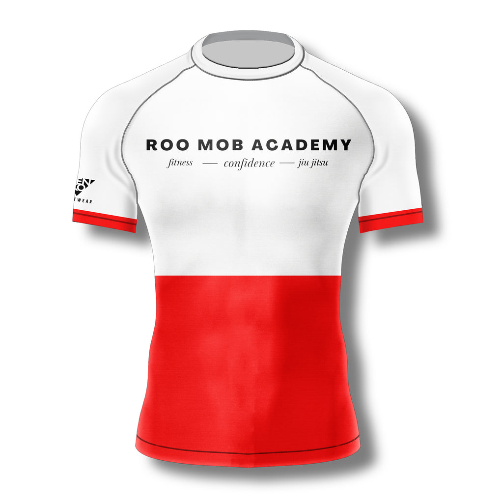 Roo Mob Academy Short Sleeve Rashguard - Zenko Fightwear