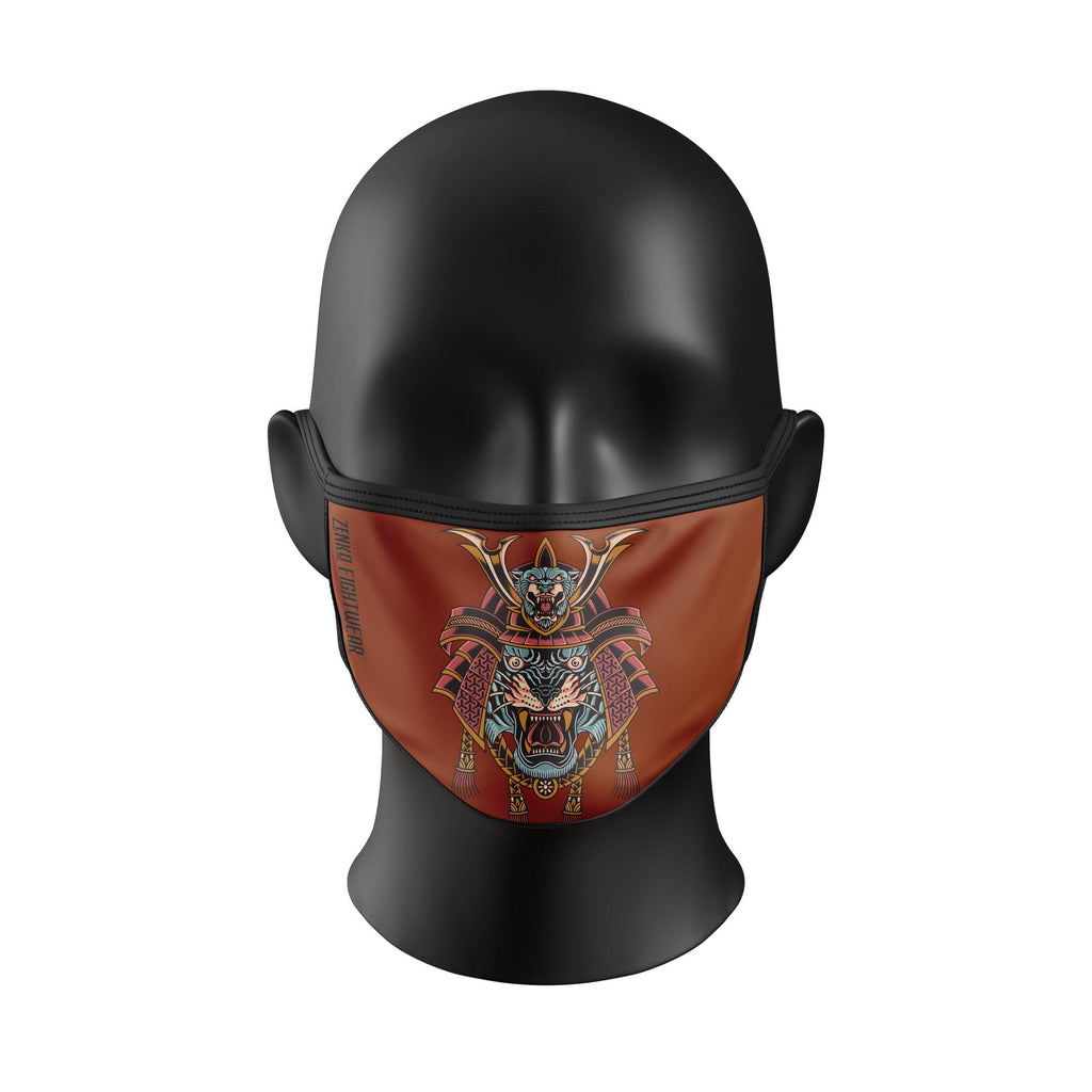Samurai Tiger Face Mask - Zenko Fightwear