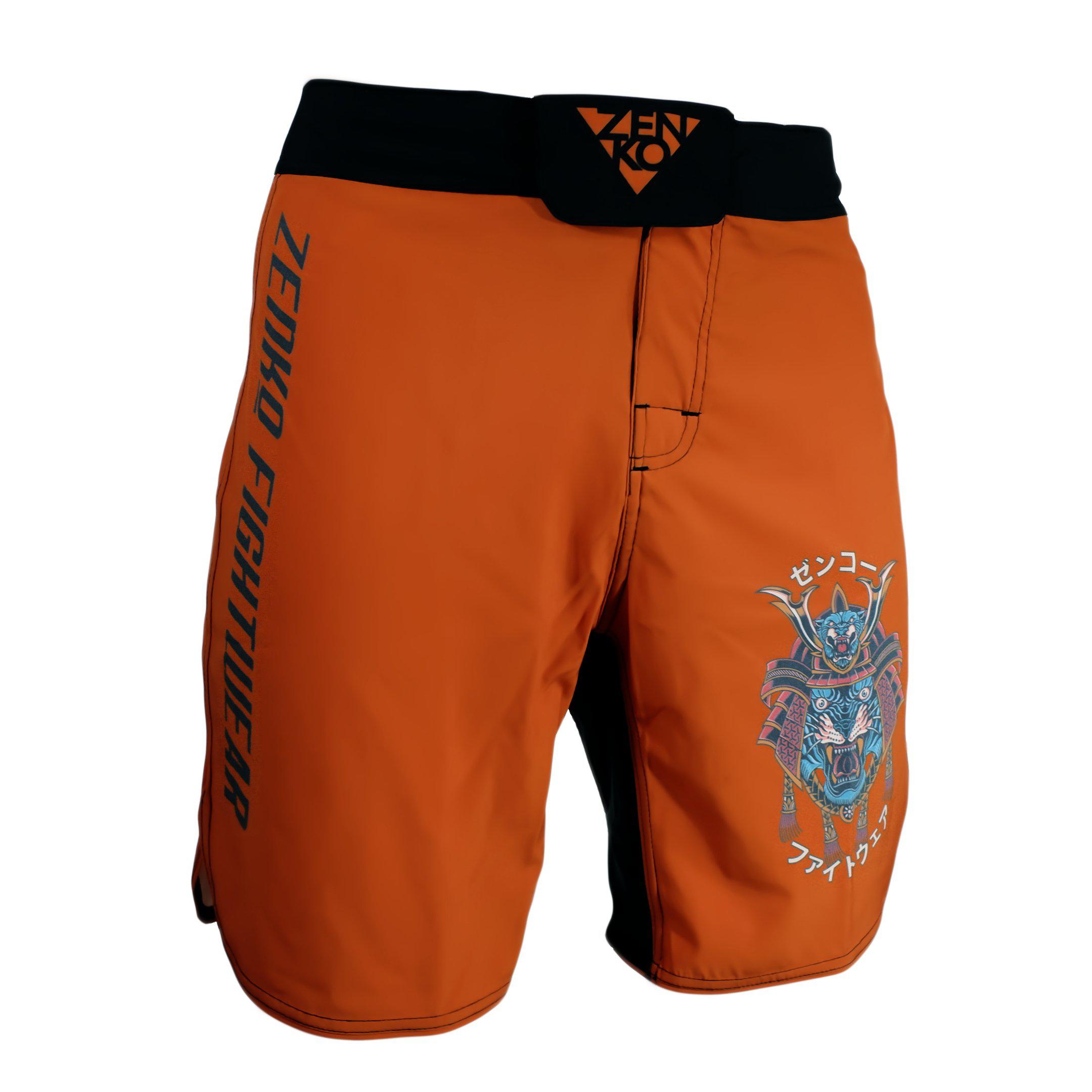 Samurai Tiger Grappling Shorts - Zenko Fightwear