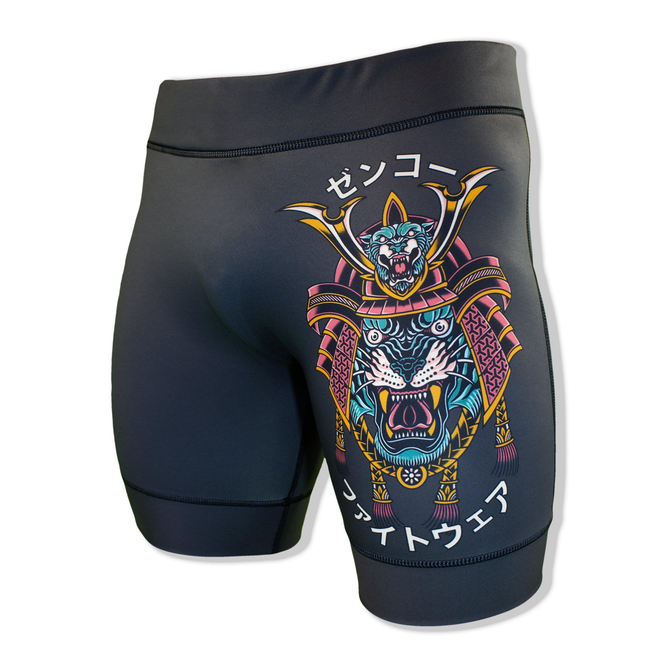 Samurai Tiger Vale Tudo Shorts - Zenko Fightwear