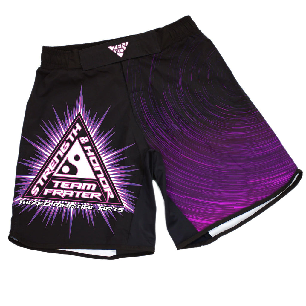 Strength & Honor MMA Grappling Shorts (Pink) Zenko Fightwear