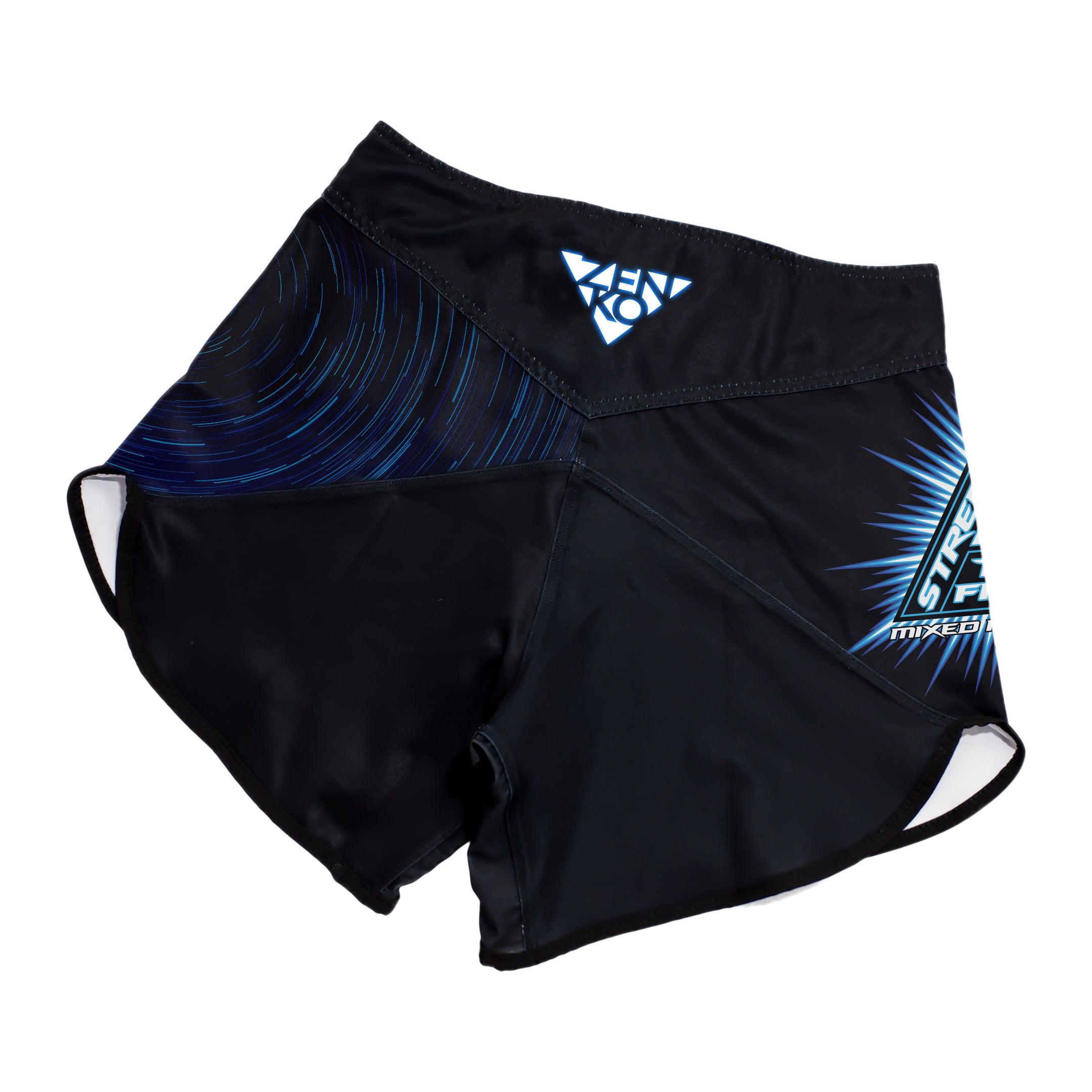 Strength & Honor MMA Kickboxing Shorts (Blue) Zenko Fightwear
