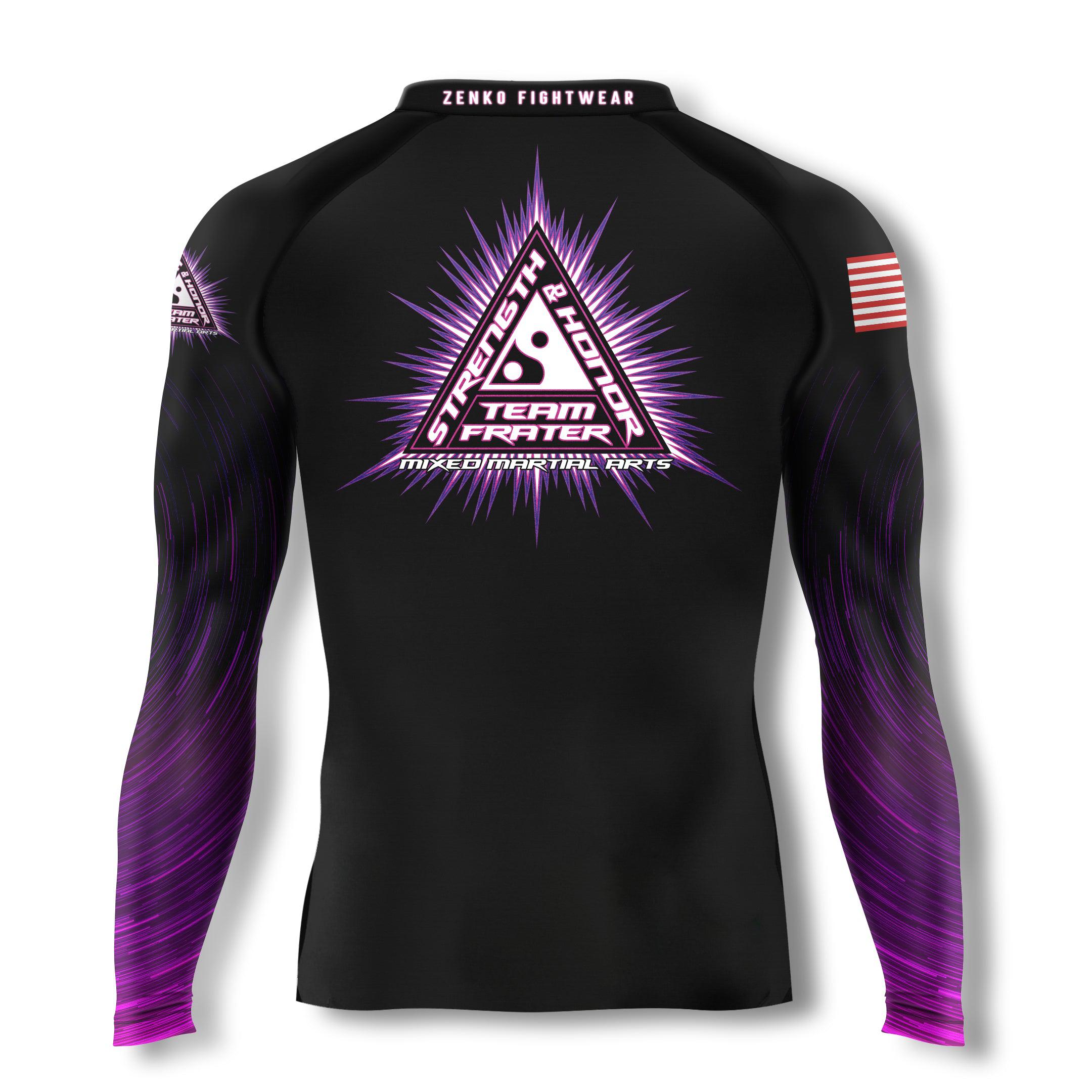 Strength & Honor MMA Rashguard (Pink) Zenko Fightwear