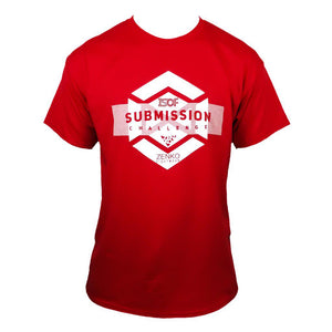 Submission Challenge Zenko Fightwear Red T-Shirt