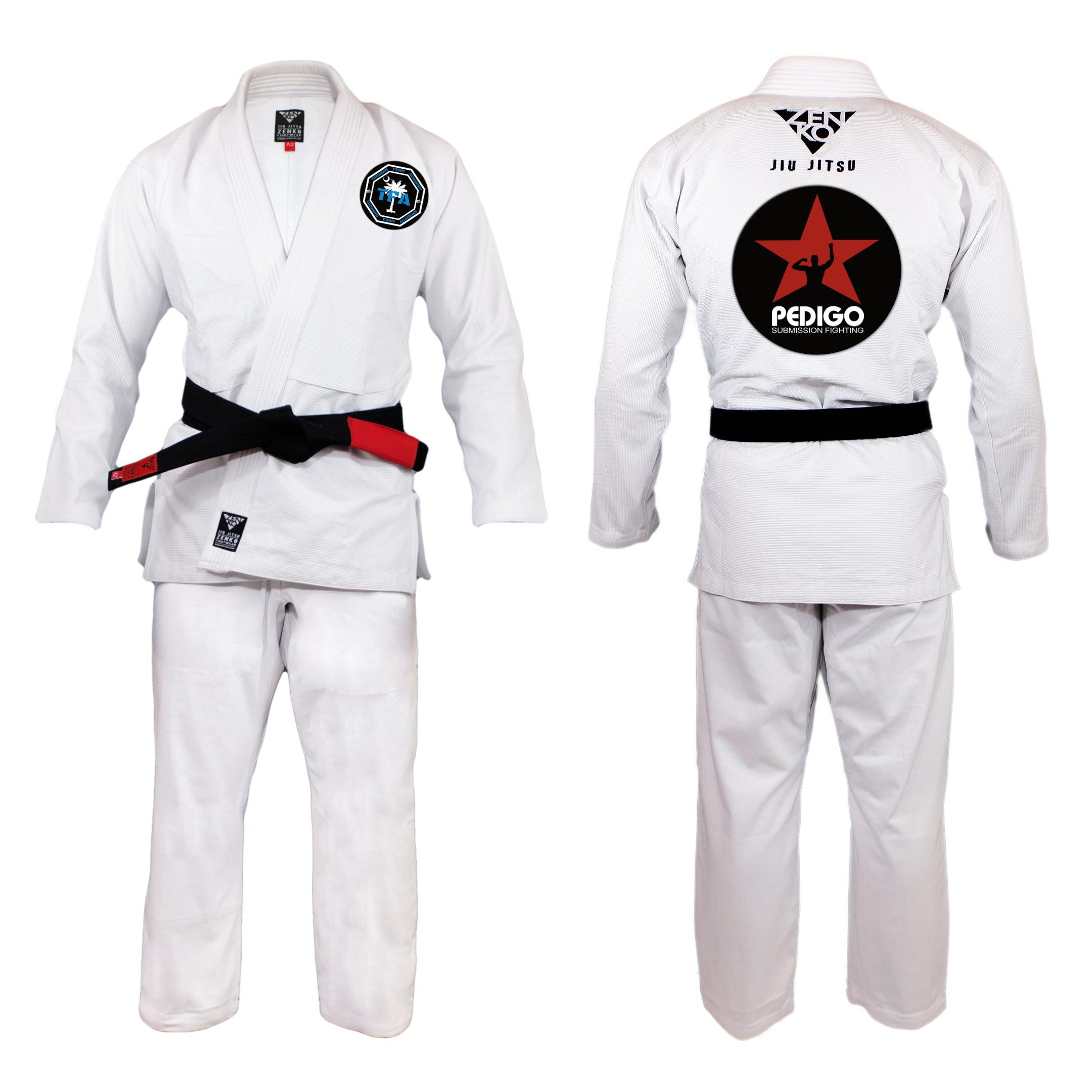 Triumph Fight Academy Gi (White) - Zenko Fightwear
