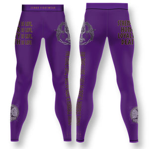 Valhalla Spats (Purple) Zenko Fightwear