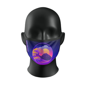 Vaporwave Face Mask - Zenko Fightwear