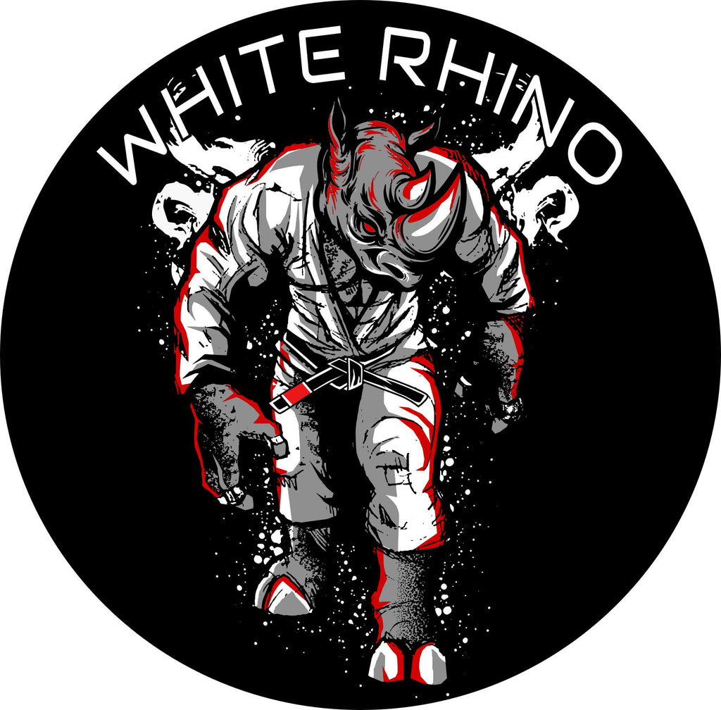 White Rhino BJJ Rhino Gi Patch