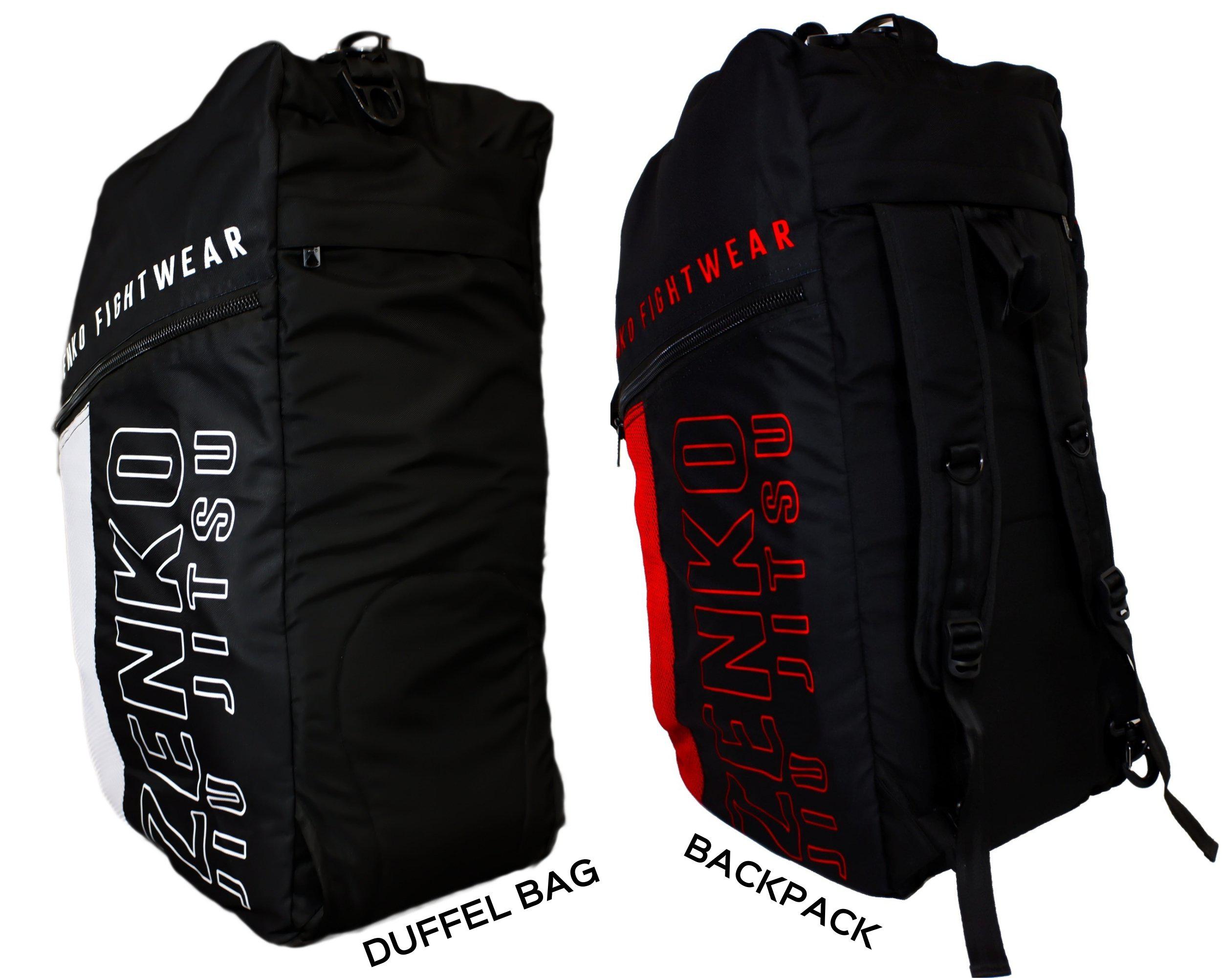 Zenko Fightwear - Ultimate Gear Bag - Convertible Duffle Backpack