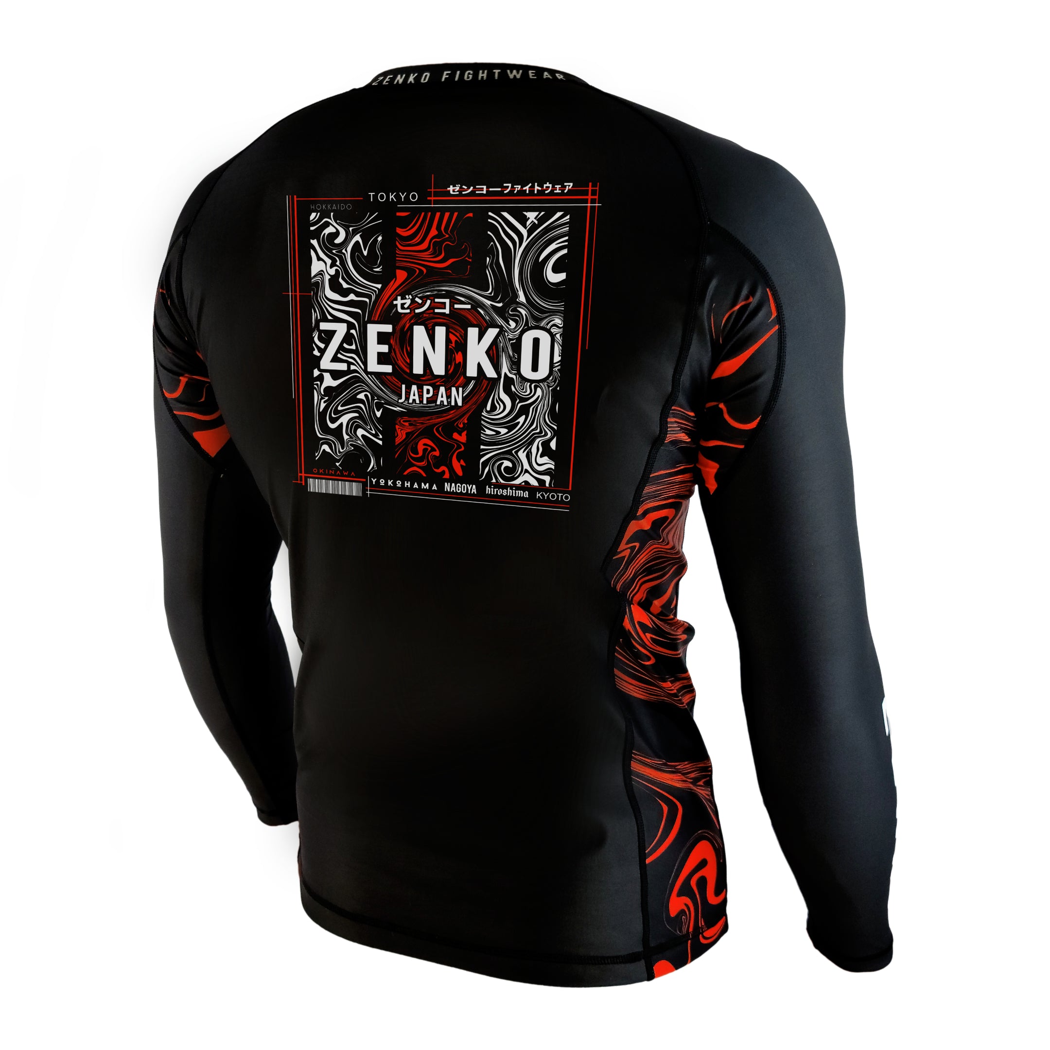 Zenko Japan Rashguard - Jiu Jitsu Rashguard – ZENKO FIGHTWEAR™