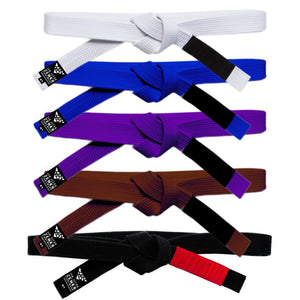 Zenko Jiu Jitsu Belts - BJJ Adult - Zenko Fightwear