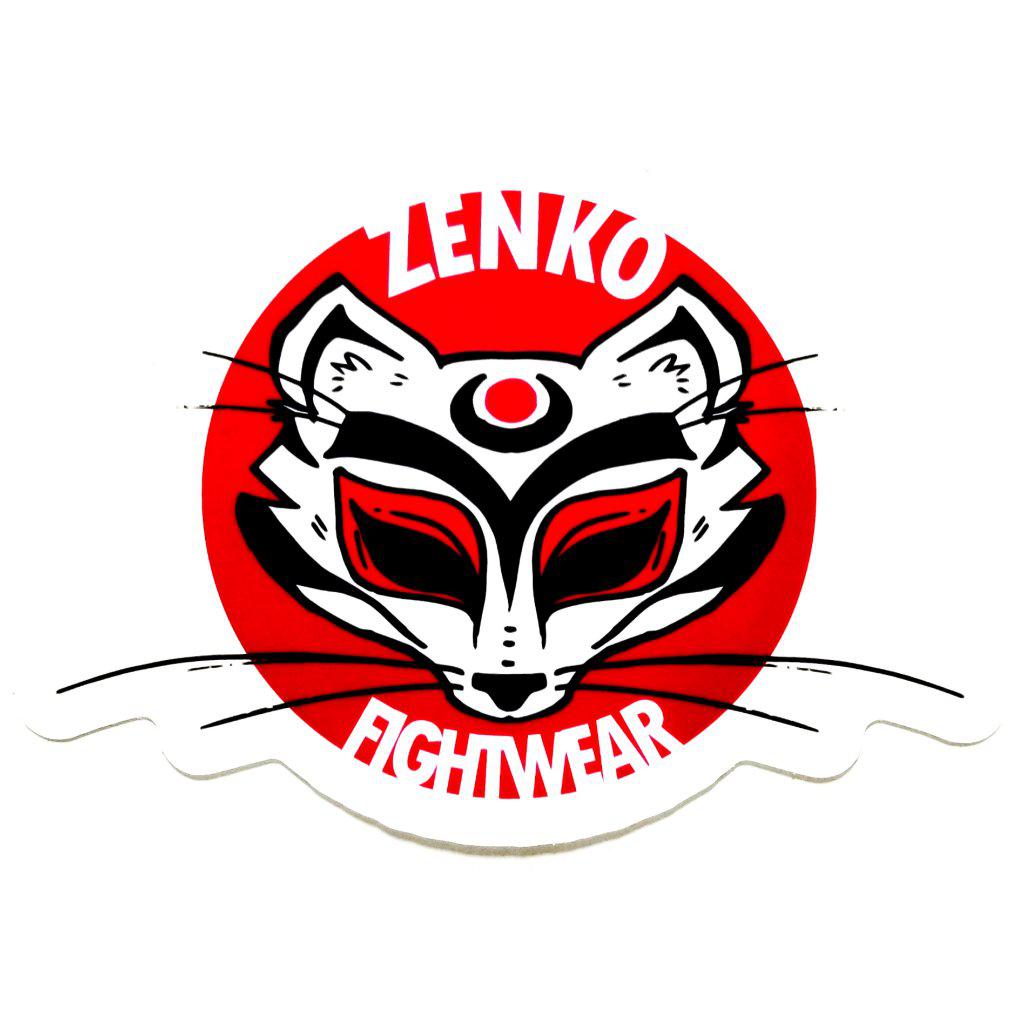 Zenko Fightwear Inari Okami Fox Vinyl Decal Sticker
