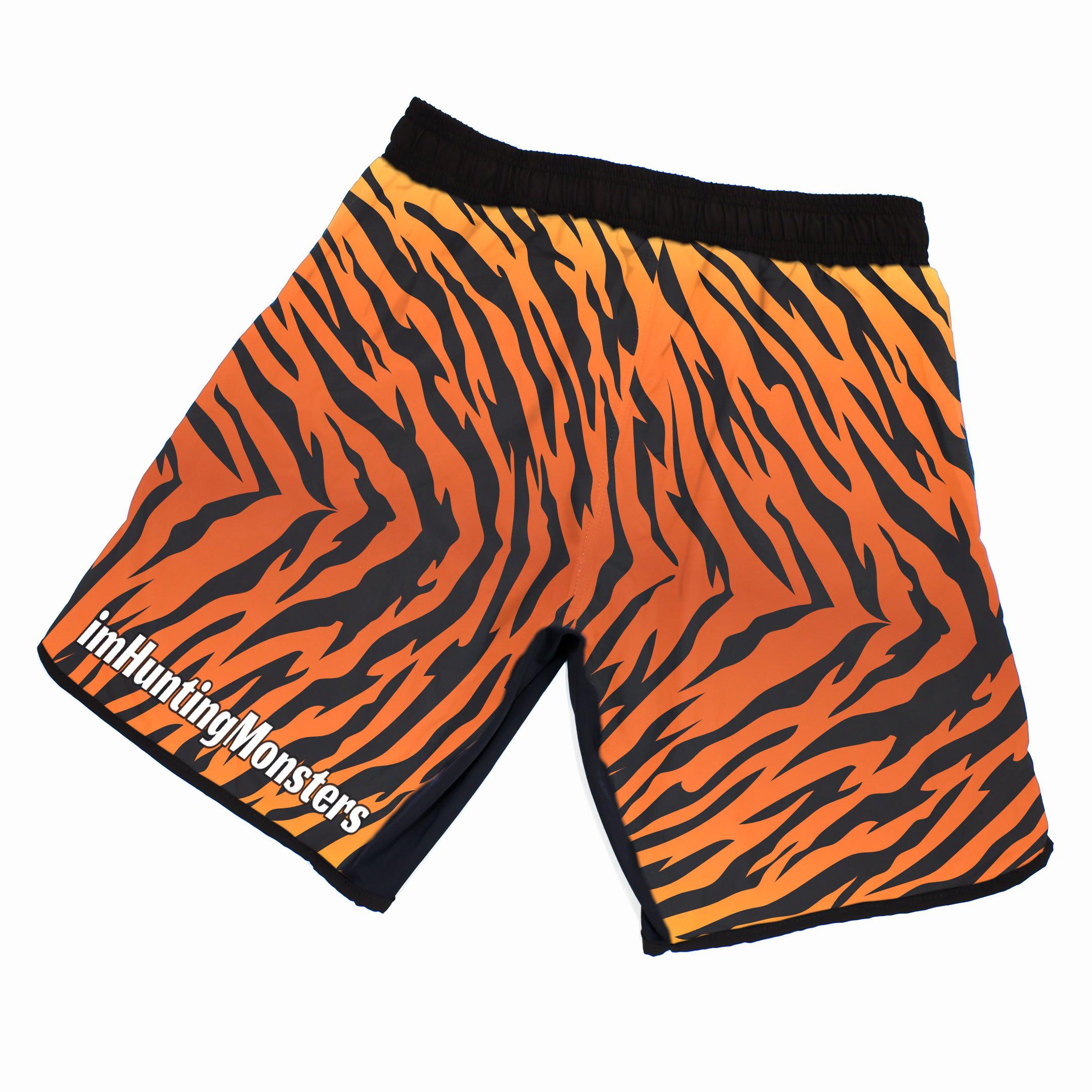 imHuntingMonsters Tiger Grappling Shorts