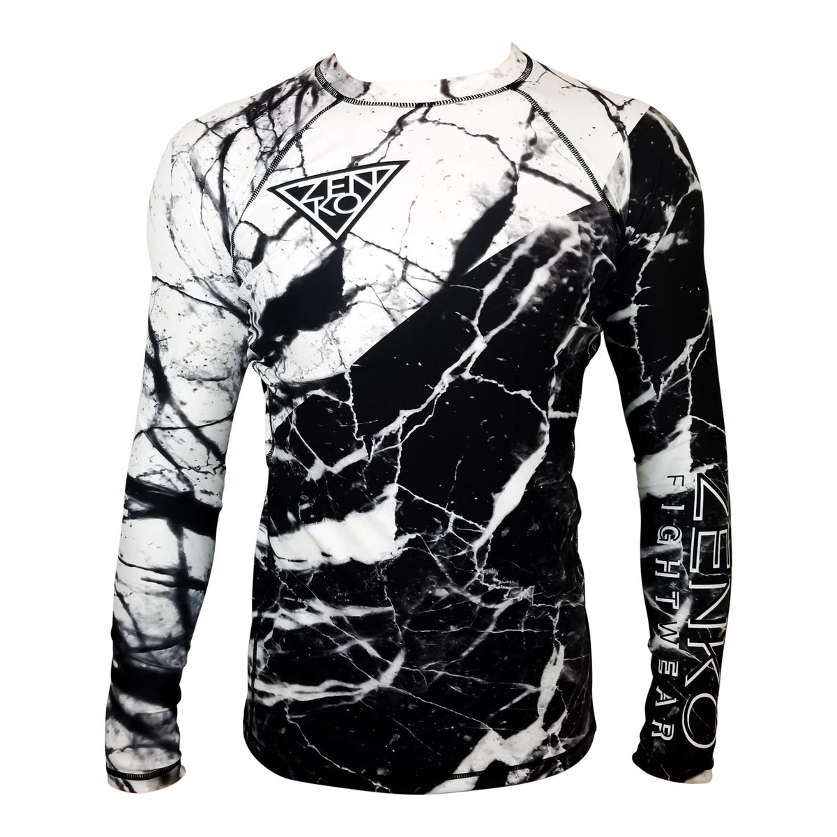 Marble Rashguard- Jiu Jitsu Rashguard – ZENKO FIGHTWEAR™